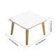 thumbnail image 3 of Mesa cuadrada de madera para sala de estar, mesa cuadrada de madera, mesa de balcón, mesa de té pequeña, mesa de centro concisa para dormitorio, mini mesa baja de pie, muebles Anthropologie, decoració, 3 of 6