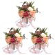 thumbnail image 5 of Ramo de flores artificiales Matsuzay Fiesta de boda banquete decoración para sala de estar Rosa, 5 of 6
