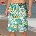 thumbnail image 2 of TSADFHJI Mens Swim Trunks 5 Inch Men's Trunks 5 Inch Swimsuit Mesh Beach Swimsuit Long Swim Shorts Style Six M Light Blue, 2 of 5