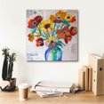 thumbnail image 6 of Epic Graffiti 'Happiness A' by St. Hilaire Elizabeth, Canvas Wall Art, 18"x18", 6 of 8