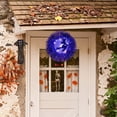 thumbnail image 4 of Halloween Witch Wreaths Purple for Front Door Party Favors Seasonal Home Decors, 4 of 12