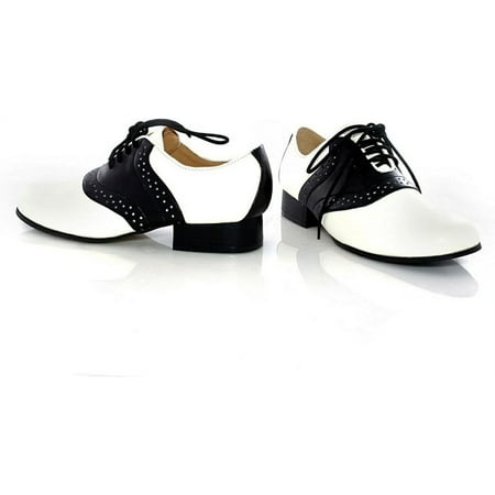 Ellie Shoes Saddle Shoe 1 Heel Child Shoes White/Black: Medium Unisex Ellie Shoes Saddle Shoe 1 Heel Child Shoes White/Black: Medium Unisex