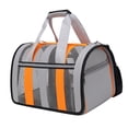 thumbnail image 1 of Bolsa de transporte para mascotas Salvador Portador de mascotas al aire libre plegable gris, 1 of 4