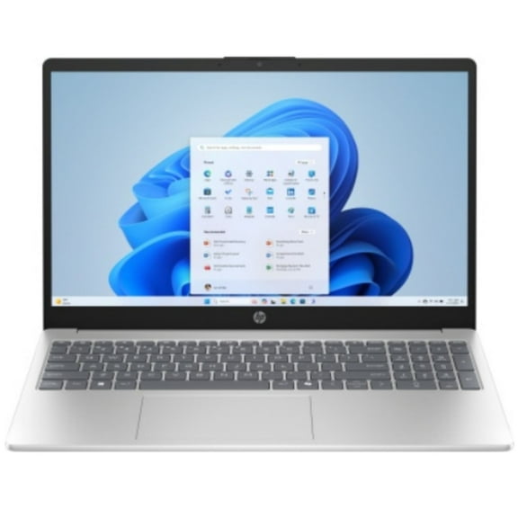 Restored HP 15-fd0123dx 15.6" Touch Intel Core i3-1315U 1.2 GHz 32GB DDR4 256GB SSD Intel UHD Graphics Windows 11 Home Laptop, Silver - B4HN7UA
