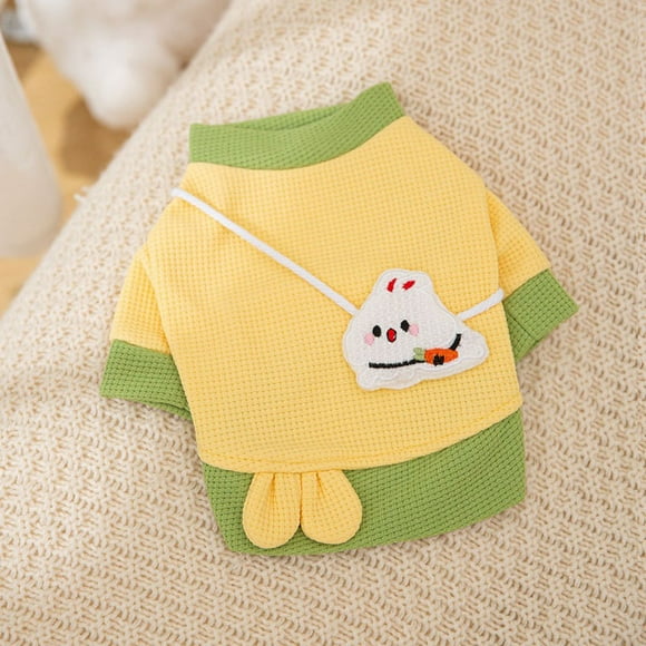 New Spring Clothes Autumn and Winter Dog Hoodie Halloween Transformation Clothes Cute Cartoon Cat Two-legged Pet Clothes