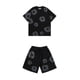 thumbnail image 1 of 2025 Summer Men\'s Shorts Set,cotton,casual Fitness,travel Ready, 2-piece, 1 of 5