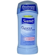 Suave 24 Hour Protection Powder Invisible Solid Anti-Perspirant Deodorant Stick, 2.6 Ounce