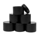 thumbnail image 1 of 24 piezas de latas de velas negras, lata de velas vacía de 4 oz con tapas para hacer velas de bricolaje, vela llena mate J, 1 of 5