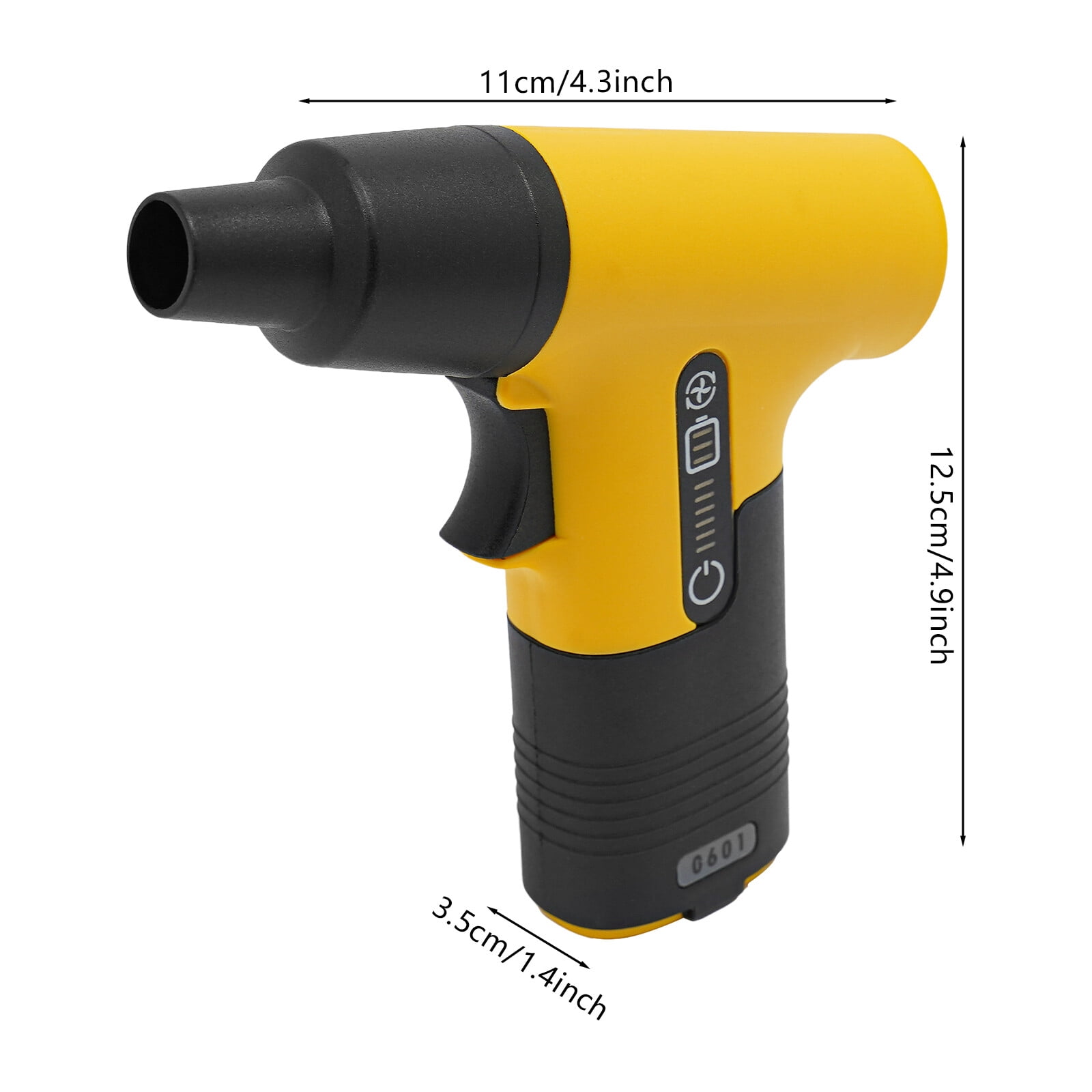 Compressed Air Dusters, Air Duster, Electric Air Blower and Mini Vacuum, 150W Brushless Motor, 6 Speed Settings, for Keyboard, Car