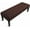 Chocolate, variant on Stretch Jacquard Dining Bench Cover - Anti-Dust Removable Bench Slipcover Washable Seat Cushion Protector for Bedroom, Kitchen, Hotel, Banquet (Chocolate)