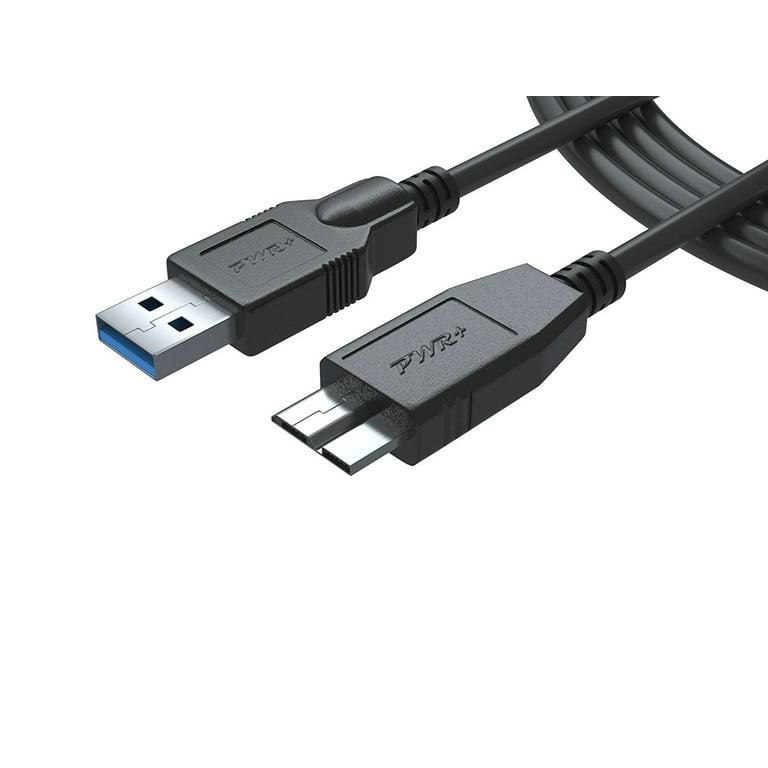 Câble de disque dur externe USB 3.0 A vers Micro B pour disque dur portable  pour Western Digital Wd / seagate / elements / toshiba / my Passport /  samsung Galaxy S5 M
