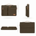 thumbnail image 4 of Bolsa de hombro para portátil MOSISO 360 Protective 15-15.6" Carob, 4 of 7