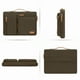 thumbnail image 4 of Bolsa de hombro para portátil MOSISO 360 Protective 15-15.6" Carob, 4 of 7