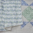 thumbnail image 4 of VHC Brands Jolie, Farmhouse Quilt Reversible, Patchwork, Queen, Blue & Green, 90x90, 4 of 4