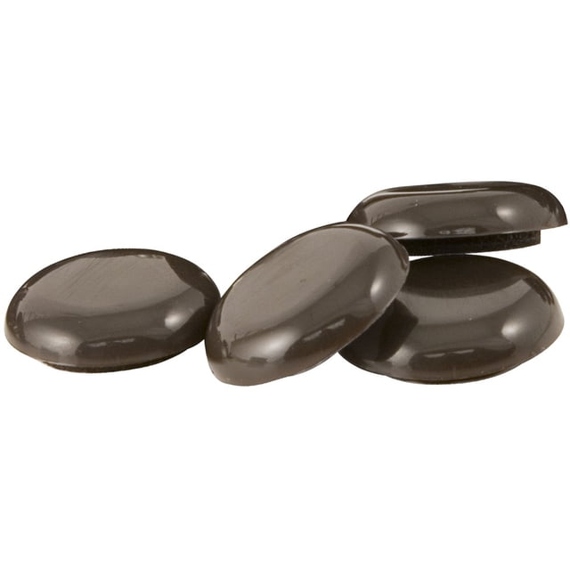 Deslizadores para muebles Super Sliders redondos autoadhesivos de 1" - 4 piezas