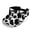 Cow Pattern, variant on Breathable Sun Visor Cap for Walking Sports, Polyester Fabric Empty Top Sports Visor Hat, Tropical Floral Golf Ball