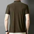 thumbnail image 7 of Dagugfen Mens Summer Shirts Short Sleeve Button Lapel V Neck Slim Lightweight Fashion Work Casual Tee Tops, 7 of 7