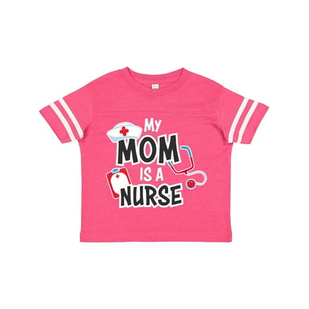 

Inktastic My Mom is a Nurse Gift Toddler Boy or Toddler Girl T-Shirt