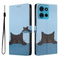 thumbnail image 1 of FOXDOCK Funda Tipo Cartera para Motorola Moto G75 con Soporte y Correa – Diseño de Patrones Lindos, 1 of 6