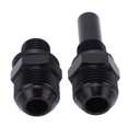 thumbnail image 2 of Aluminium Alloy Oil Cooler Adapter,1 Pair 8ANx1/4NPS Aluminium Transmission Oil Cooler Connector Aluminium Alloy Oil Cooler Connector High-End Performance, 2 of 14