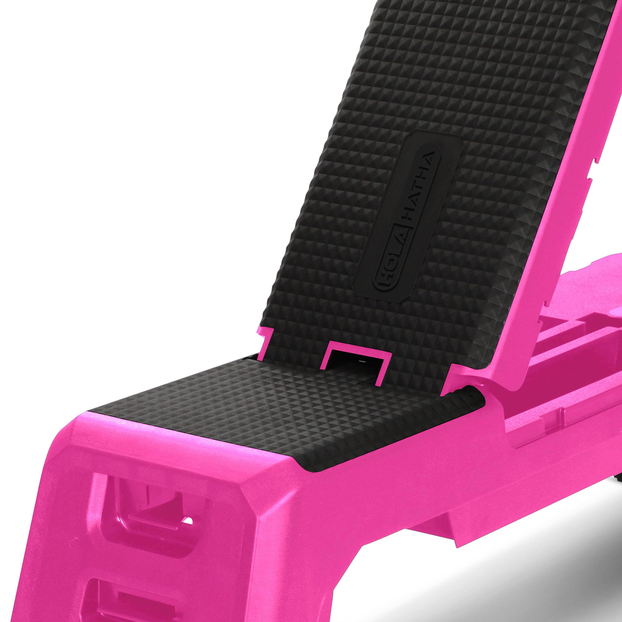 HolaHatha Multifunctional Fitness Aerobic Deck with Storage Compartment