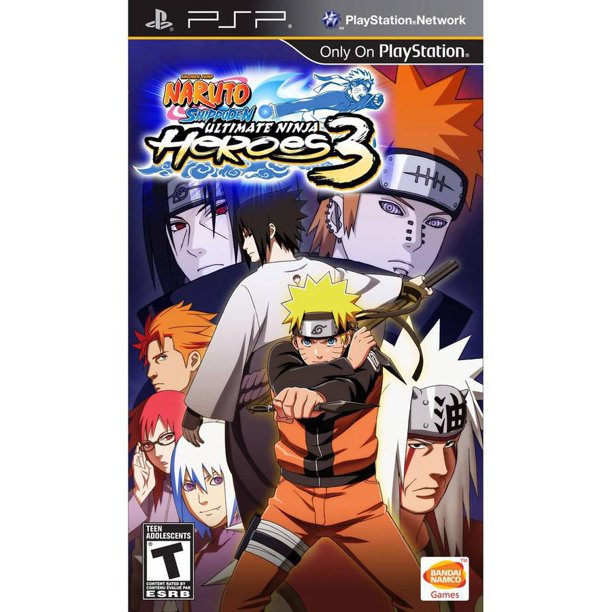 Naruto Shippuden Ultimate Ninja Heroes 3 Essentials Psp Uk Walmart Com Walmart Com