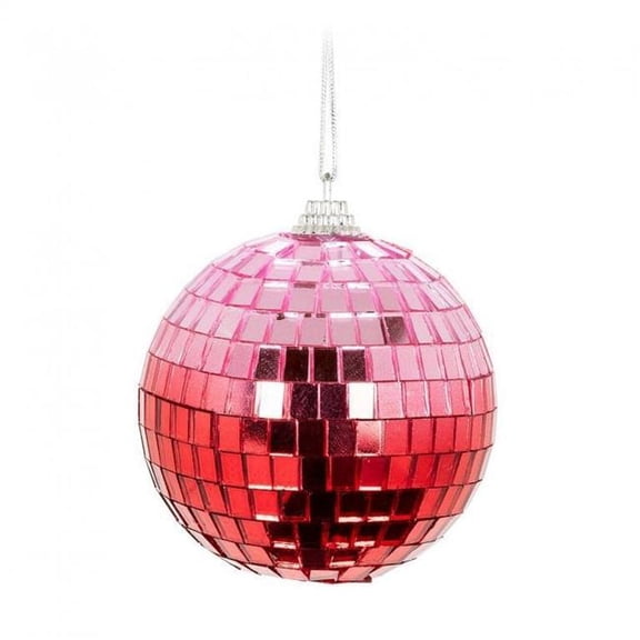 MDR Trading Inc. AB-18-DISCO-027_Q01 Pink To Red Ombre Mirror Ball Ornament