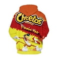 thumbnail image 2 of Men's Cheetos and Takis Hoodie 3D Print Pullover Unisex Casual Sweatshirt (Yellow S), 2 of 2
