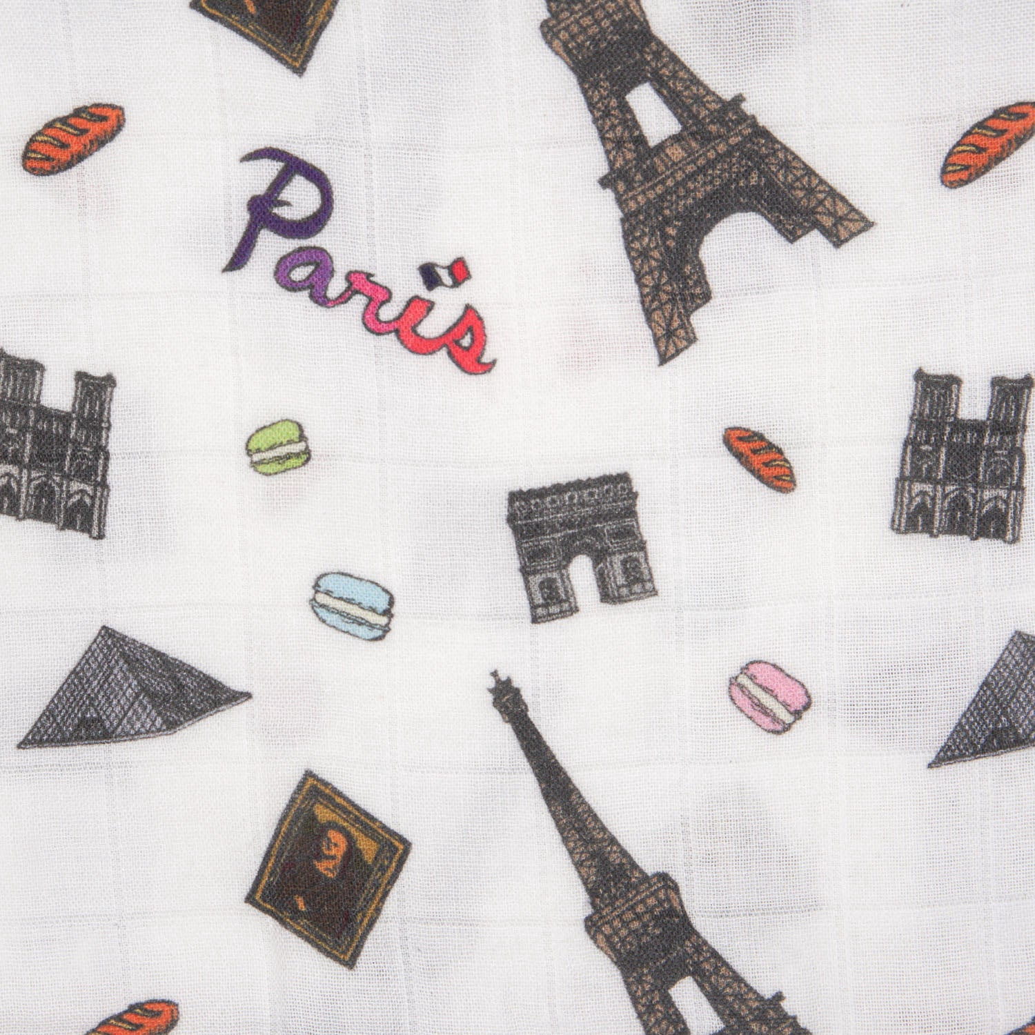 Muslin Swaddle - Paris