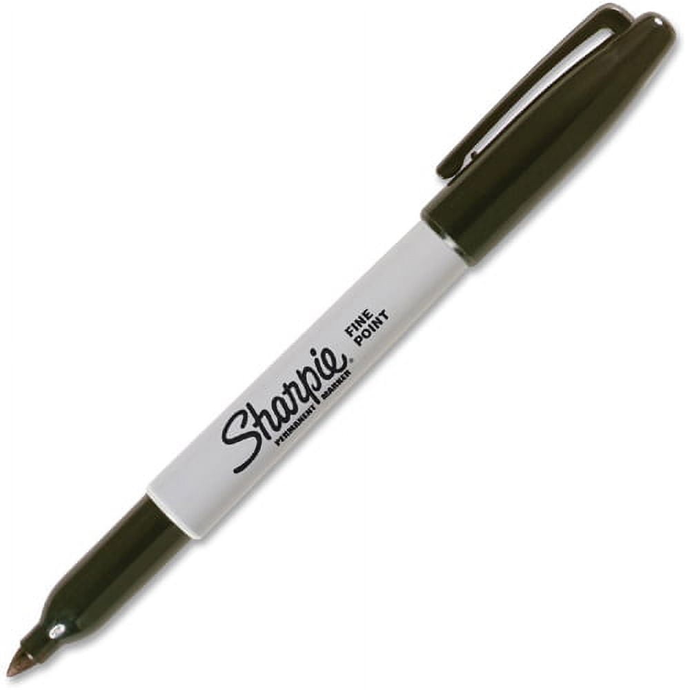 Sharpie Fine Point Permanent Marker Black (Canister with 36 Pens) 35010