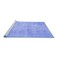thumbnail image 2 of Ahgly Company Machine Washable Indoor Rectangle Persian Blue Traditional Area Rugs, 2' x 3', 2 of 4