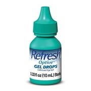 Refresh Optive Gel Drops Lubricant Eye Gel, 0.33 Fl Oz (Pack of 1) Sterile