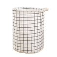 thumbnail image 1 of Cesta de almacenamiento de ropa sucia caja de almacenamiento con mango plegable cubo de lavandería Feliz Sencillez, 1 of 5