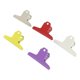 thumbnail image 1 of Clips De Papel Para Carpetas De Toros, 5 Abrazaderas De Bisagra De Metal Coloridas, Multiusos Para Fotos, 1 of 7