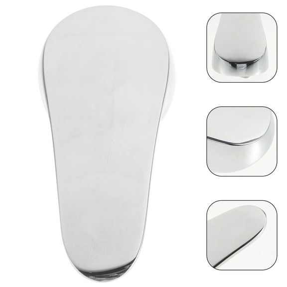 AURARMLET Aluminum Alloy Faucet Handle Replacement Kitchen Sink Silver 1Pcs