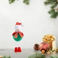 thumbnail image 3 of Vggrvlo Snowman Plush Tree Topper Cute Thanksgving Plush Doll for Office Snowman Xmas Treetop Ornament for Office, Indoor, Room, Mantel, 3 of 5