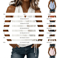 thumbnail image 3 of Womens Tank Tops Side Tie V Neck Loose Fit Cotton Sleeveless Shirts Casual Summer White Halter Tops for Women, 3 of 7