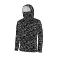 thumbnail image 4 of Dasayo Women's Sweatshirts and Hoodies Long Sleeve Sun Graphic Prints UV Breathable Hoodies Women's Blouses XXL, 4 of 7