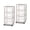 Gray Pumice, variant on Sterilite 3 Drawer Storage Cart, Plastic Rolling Organization, Mindful Mint, 2 Pack
