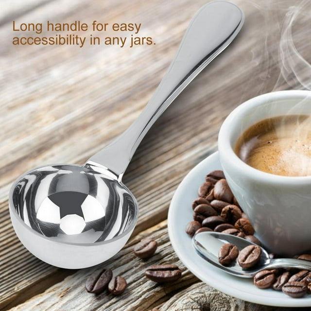 Coffee Measuring Spoon,Dekaim Stainless Steel Long Handled Tea Coffee Measuring Spoon Scoop Tablespoon(25ml)