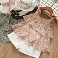 thumbnail image 4 of MEZZALL Kids' Comfortable Casual Printed Outfits Sets For Daily Wear For Spring Summer Kids Elastic Waist And Breathable Material 12-18 Months Cozy Kids Wear, 4 of 9