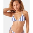 thumbnail image 3 of Roxy Stripe Out Reversible Tiki Tri - Size Xs - Color: Bijou Blue, 3 of 7