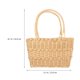 thumbnail image 2 of unbranded Cesta De Ratán Beige Para Almacenamiento Decorativo Con Asa Y Tejido Natural, 2 of 7