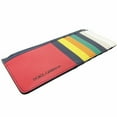 thumbnail image 4 of Pre-Owned Dolce & Gabbana Card Case Coin Leather Multicolor Red Navy BP2172 AJ785..., 4 of 9