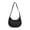 Black, variant on KXF Women's Leather Saddle Crossbody Bag, Vintage Casual Crescent Shoulder Purse with Adjustable Strap for Daily Use