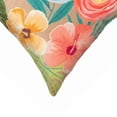 thumbnail image 7 of Liora Manne Illusions Flower Garden Indoor Outdoor Decorative Pillow Taupe, 7 of 7