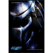 Alien Vs. Predator - Framed Movie Poster (Teaser Style - Predator) (Size: 27" x 40") (Black Aluminum Frame)