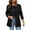 Black, variant on Womens Casual Blazers Long Sleeve Solid Color Lapel Button Slim Work office Blazer Jacket Blue S(S)
