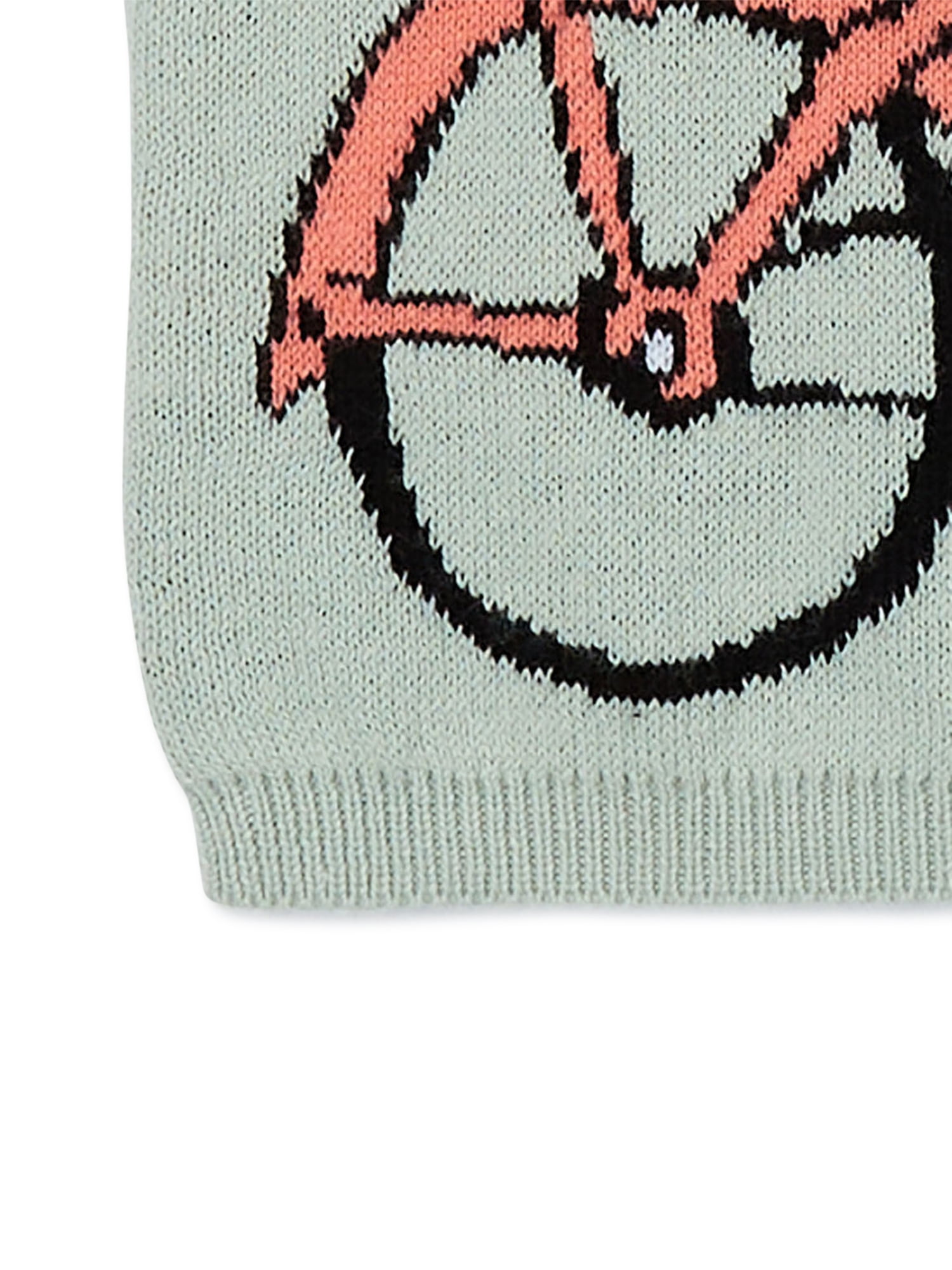 Jacquard woodstock shop sweater