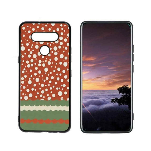 Compatible with LG K51 Phone Case, Dots Case Men Women, Flexible Silicone Shockproof Case for LG K51
